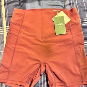 HALARA Women's Terracotta Bike Shorts